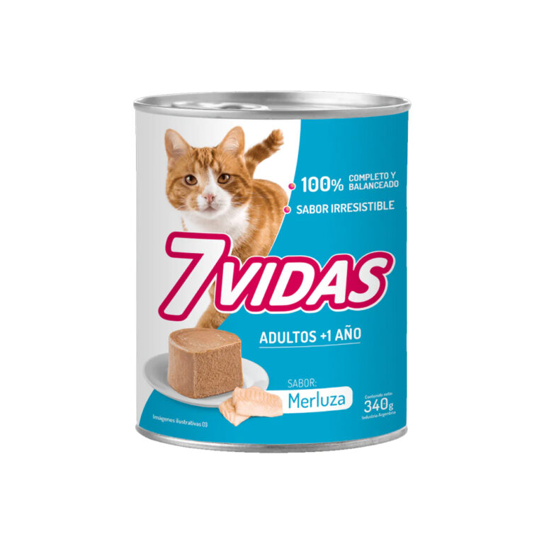 Lata 7 Vidas Merluza x 340g