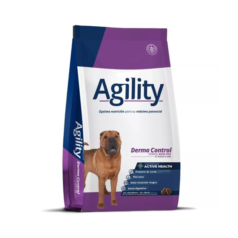 Agility Derma Control Perro Adulto x 15 kg