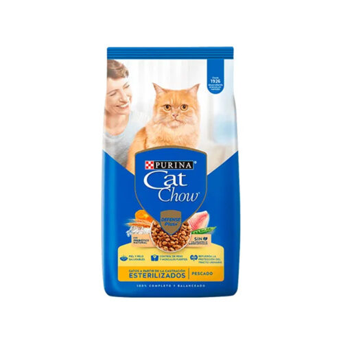 Cat Chow Esterilizados x 3 Kg