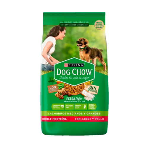 DOGCHOW CACH MED Y GRANDEJ Dog Chow Cachorro Raza Mediana y Grande x 21 Kg
