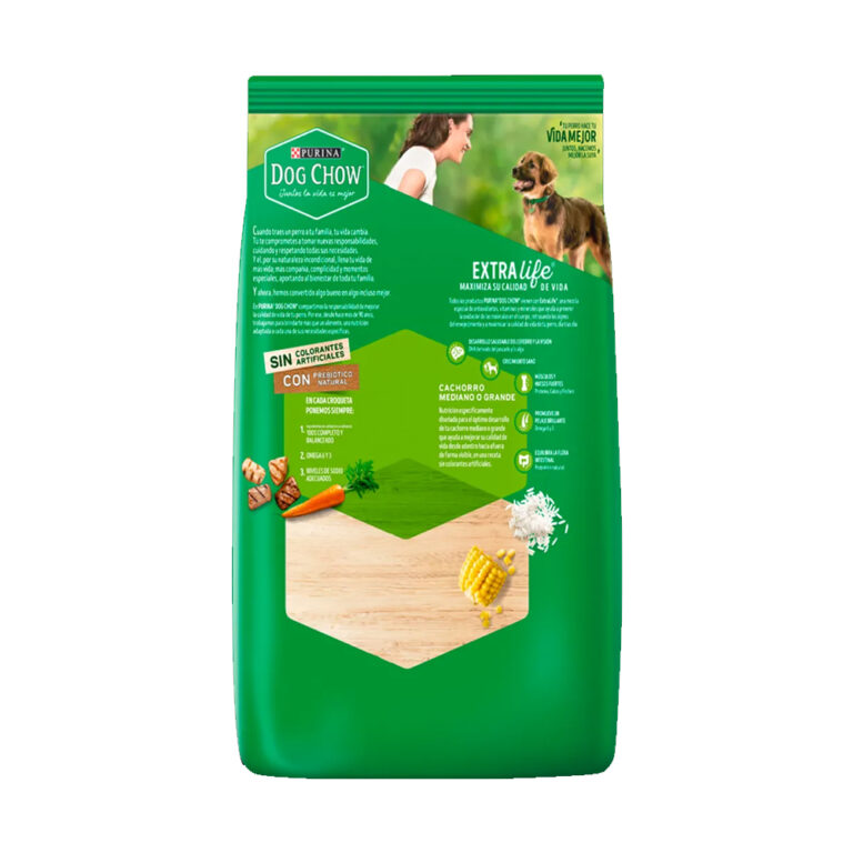 DOGCHOW CACH MED Y GRANDEJ atr Dog Chow Cachorro Raza Mediana y Grande x 21 Kg