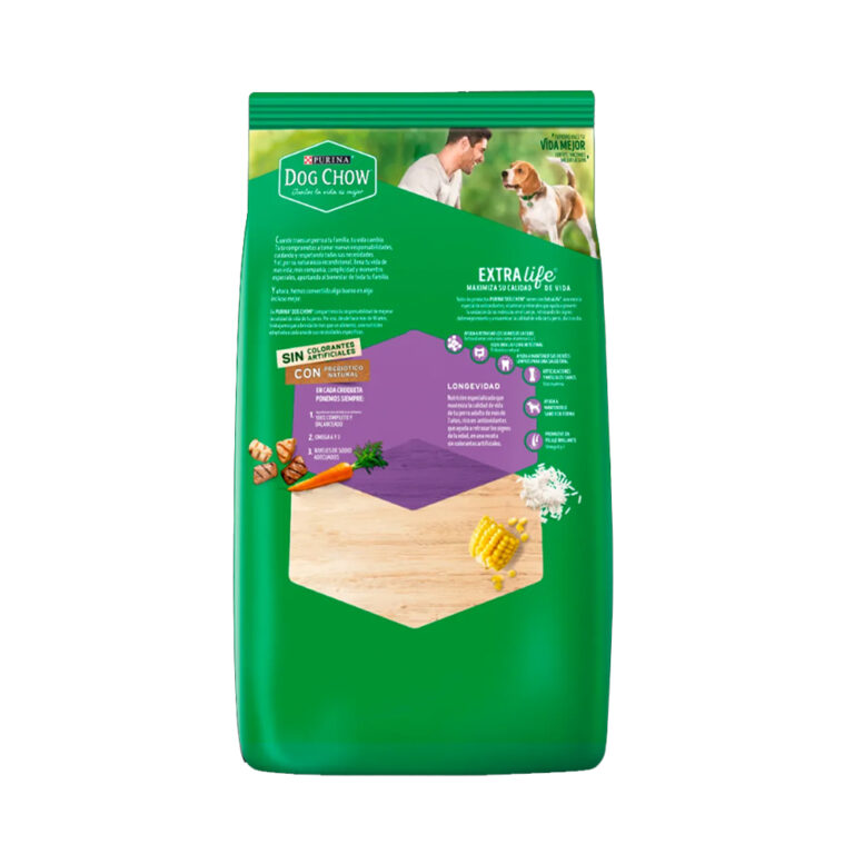 Dog Chow Perro Adulto Longevidad (+7) x 21 Kg