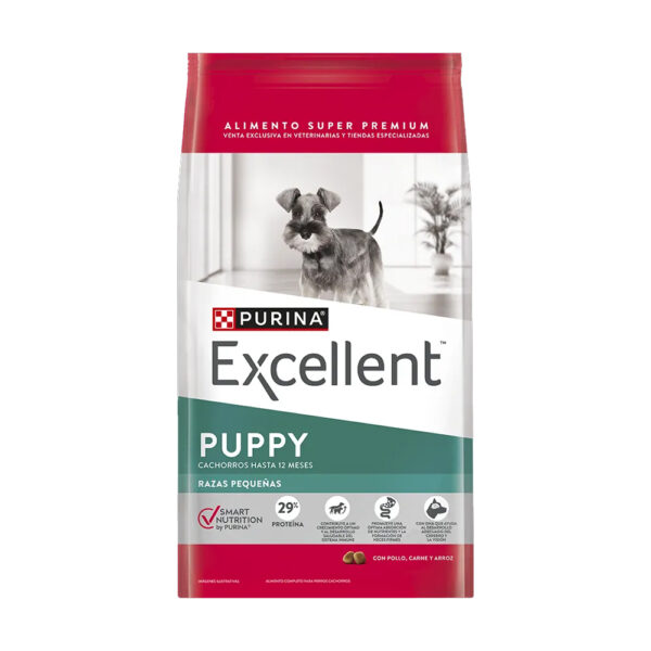 EXCELLENT Puppy RP Excellent Cachorro Raza Pequeña x 3 Kg