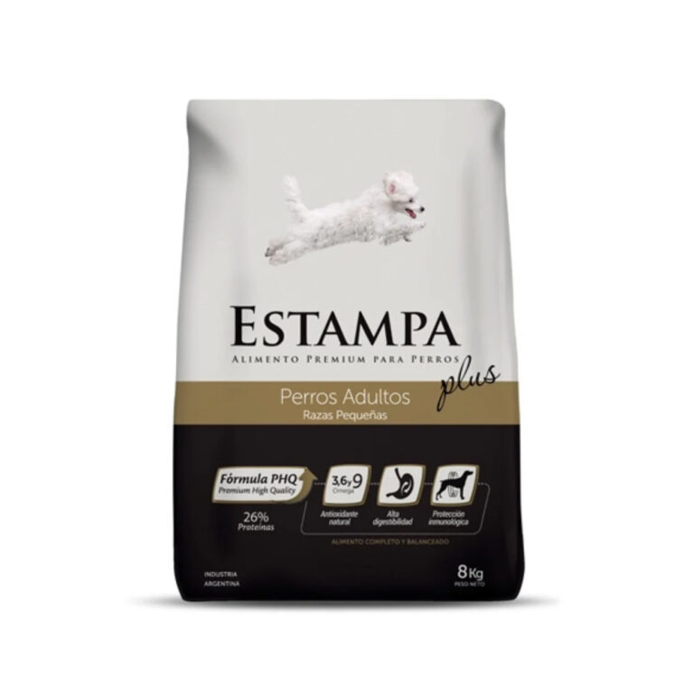Estampa Plus Perro Adulto Raza Pequeña x 8kg