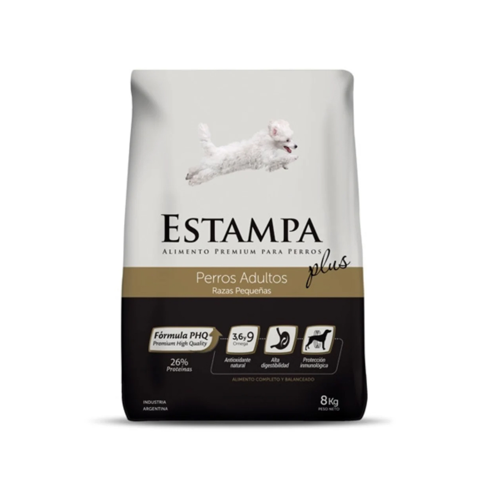 Estampa Plus Perro Adulto Raza Pequeña x 8kg