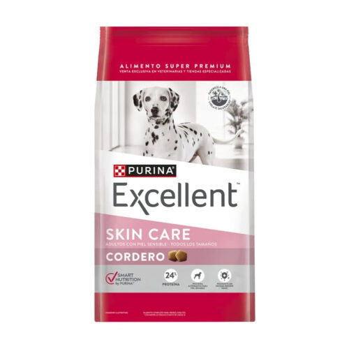 Excellent Perro Adulto Skin Care Cordero x 3 Kg