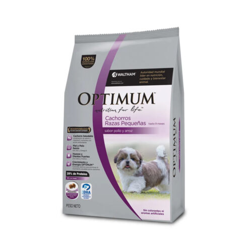 Optimum Cachorro Raza Pequeña x 3kg