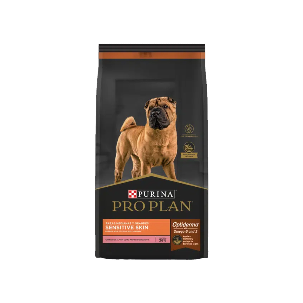 ProPlan Perro Ad Sensitive Skin Mediana Grande x 3 Kg