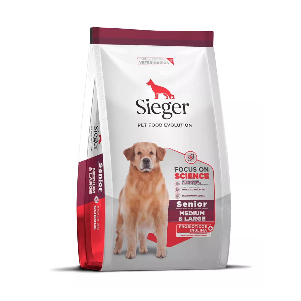 Sieger Senior Perro Adulto x 3kg