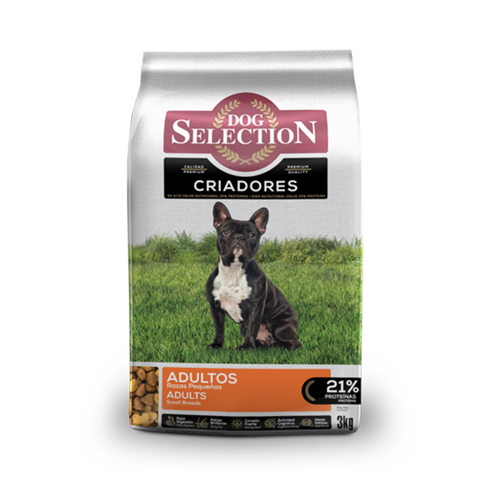 Dog Selection Criadores Raza Pequeña Carne y Pollo x 15kg