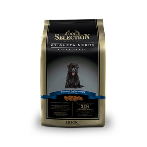 Dog Selection Cachorro Etiqueta Negra x 15 kg