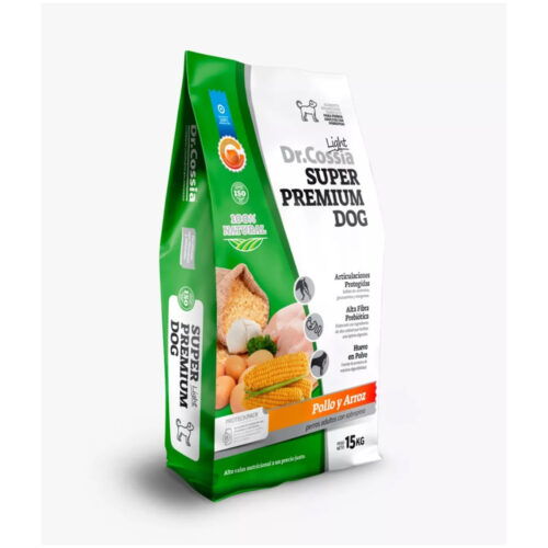 Dr. Cossia Super Premium Light Perro Adulto x 15kg
