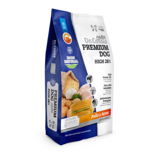 Dr. Cossia Premium High Perro Adulto x 3kg