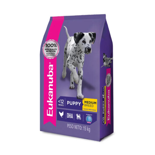 EUKANUBA Puppy Medium Eukanuba Cachorro Raza Mediana x 3kg