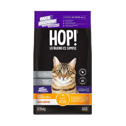 HOP! Gato Adulto Pack Ahorro x 24 Kg