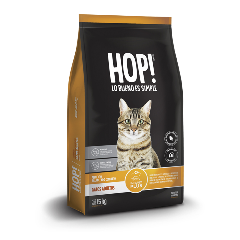 HOP! Gato Adulto x 15 Kg
