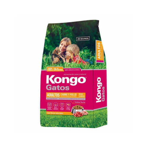 Kongo gato carne y pollo Kongo Gato Ad Gourmet Sal/Atun x 15 Kg