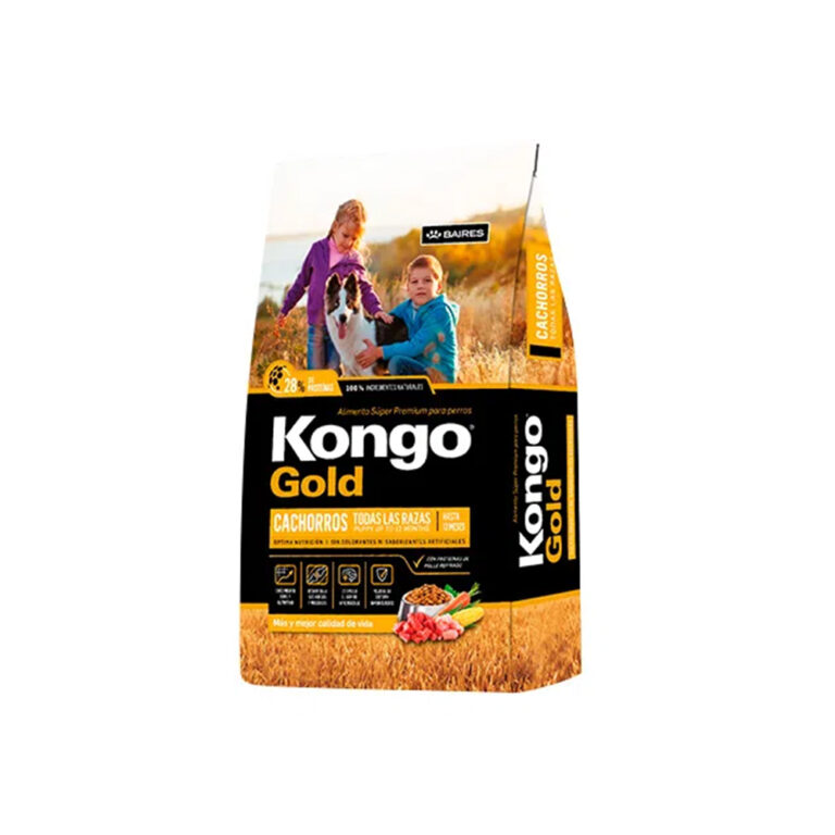 Kongo Gold Cachorro x 8 Kg