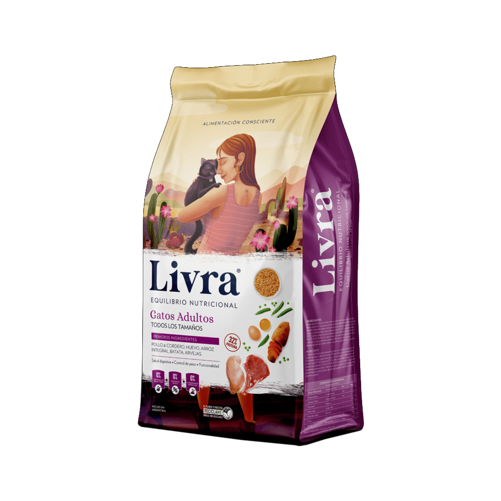 Livra Gato Adulto x 7,5 Kg
