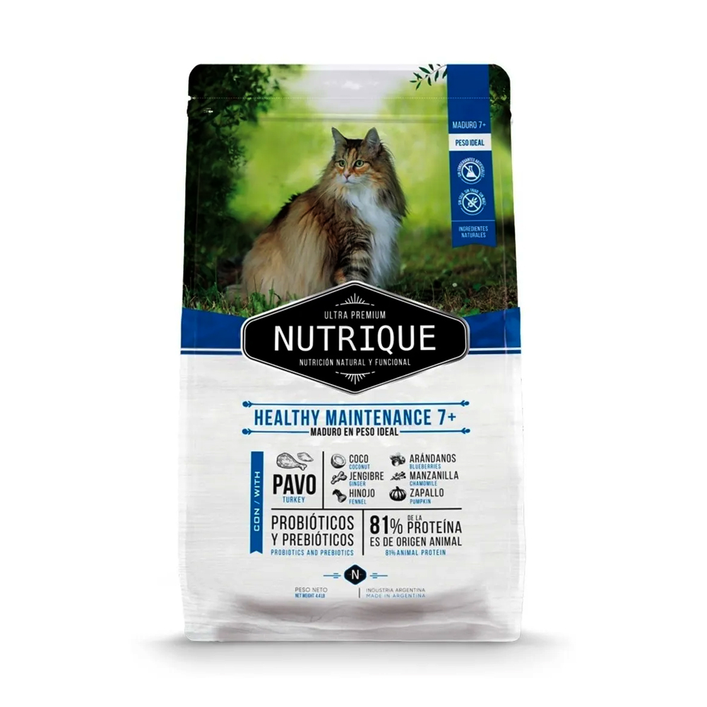 Nutrique Adult 7+ Cat Healthy Maintenance x 2 kg