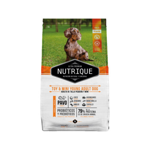 Nutrique Toy & Mini Young Ad Nutrique Toy y Mini Young Adult Dog x 7.5kg
