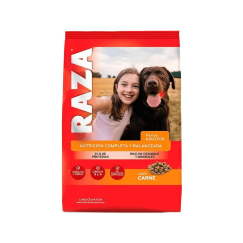 Raza Perro Adulto Carne x 21 Kg