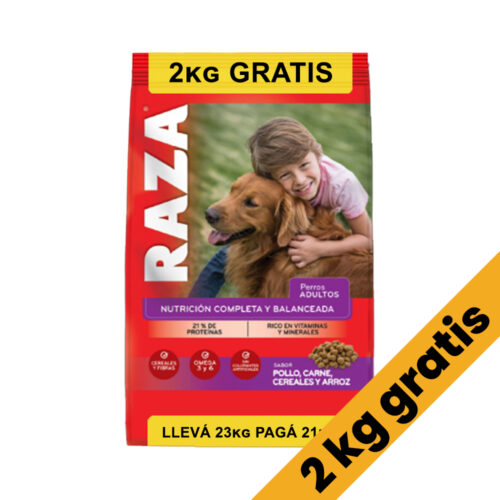 Raza Perro Adulto Mix x 21 Kg