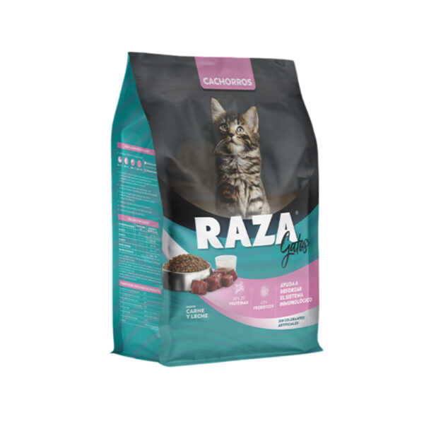 RazaGatito Raza Gatito Carne y Leche x 8 Kg