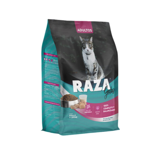 RazaPolloLeche Raza Gato Pollo y Leche x 10 Kg