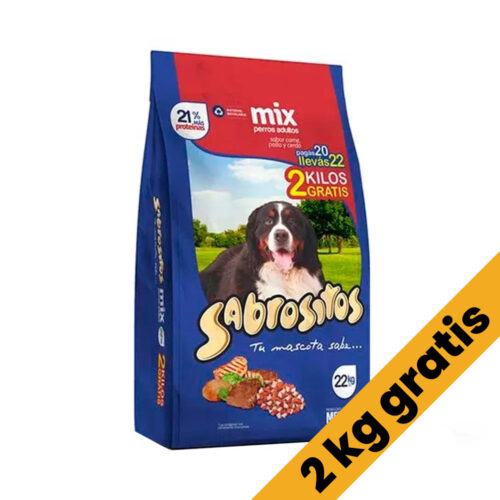 Sabrositos Perro Adulto Mix Carnes (Azul) x 20 Kg