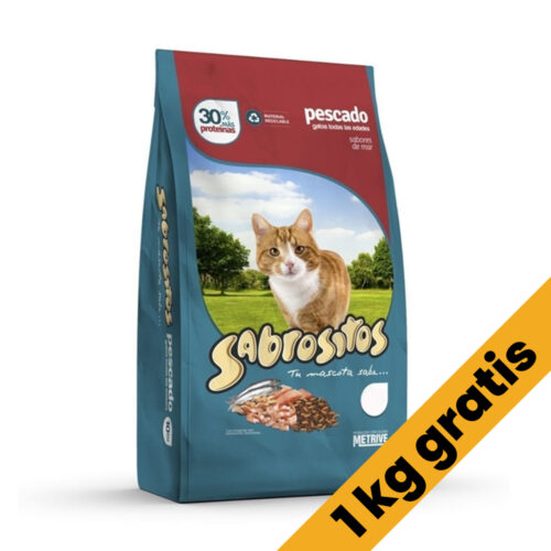 Sabrositos Gato Pescado x 10 Kg