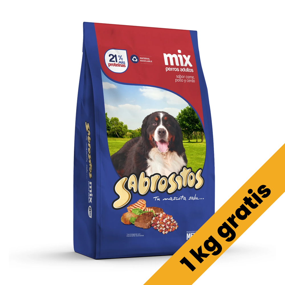 Sabrositos Perro Adulto Mix Carnes (Azul) x 15 Kg