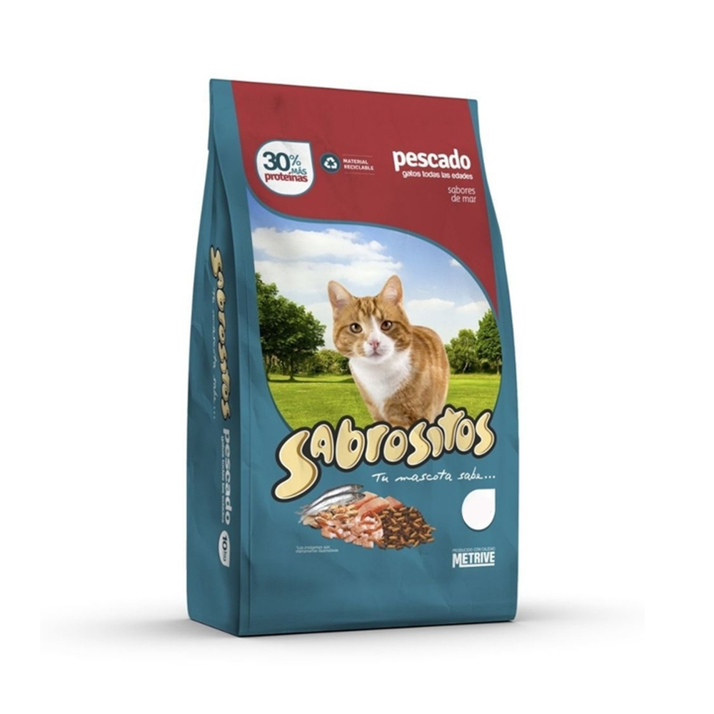 Sabrositos Gato Pescado x 20 Kg