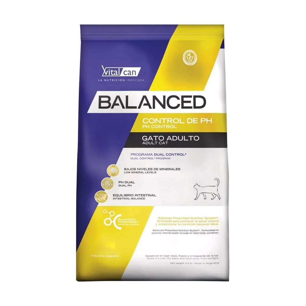 Vital Cat Balanced Gato Control PH All ages x 7,5kg