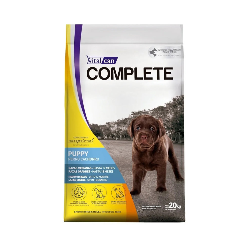 Vital Can Complete Cachorro Razas Med y Gr. x 3kg