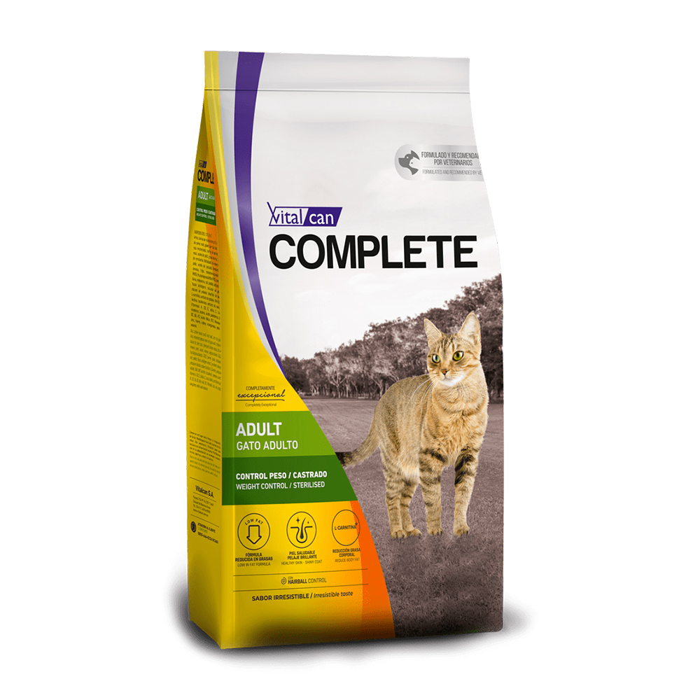 Vital Cat Complete Control de Peso/Castrado x 7,5kg