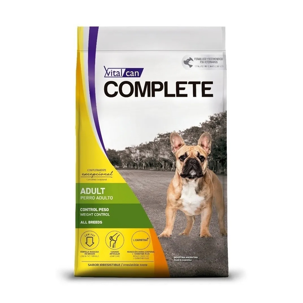 Vital Can Complete Perro Control de Peso x 20kg