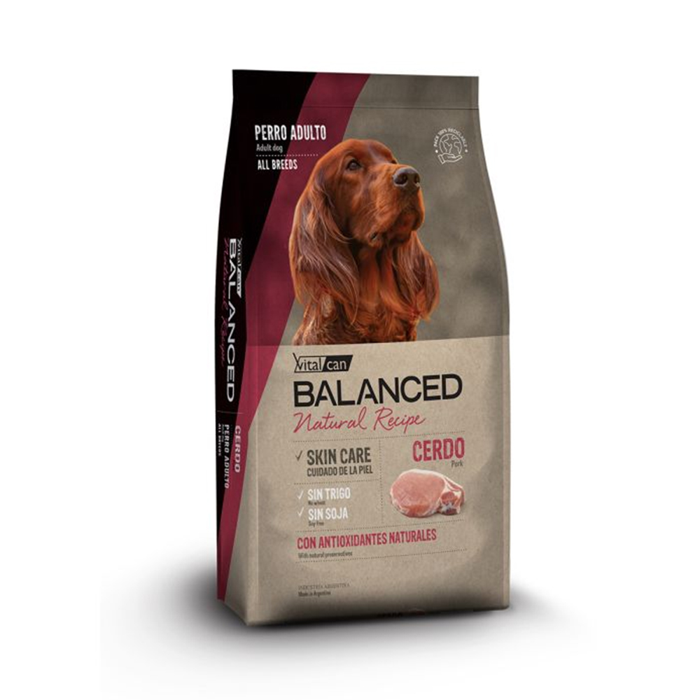 Vital Can Balanced Natural Recipe Cerdo x 15kg