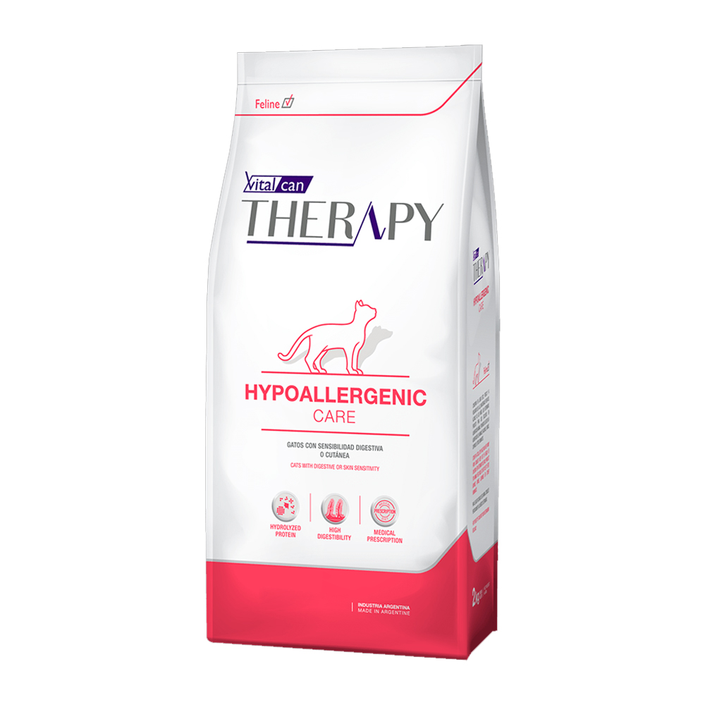 Vital Cat Therapy Feline Hypoallergenic C. x 2kg