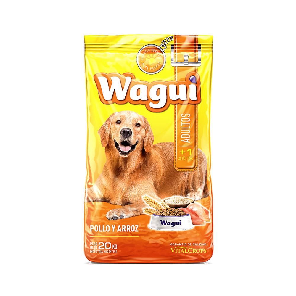 Wagui Perro Adulto x 20 Kg.
