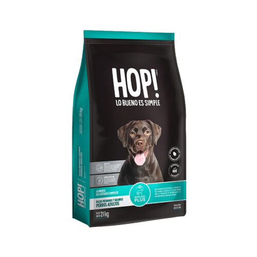 HOP! Perro Adulto Raza Med/Grande x 21 Kg