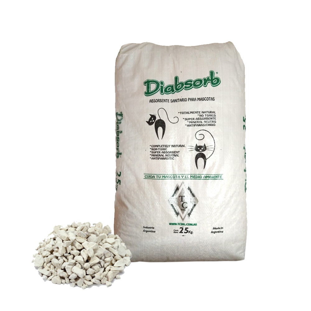 Piedras Sanitarias Diabsorb x 25 Kg