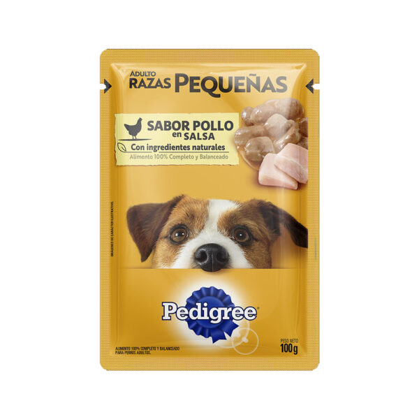 Pedigree Pouch Perro Adulto RP Pollo x 100 Gr x Unidad