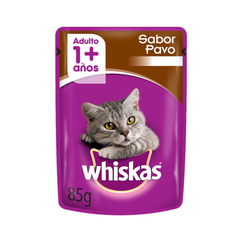 Whiskas Pouch Pavo Unidad x 85 G