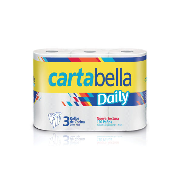 R. Cocina Cartabella 40 paños x 3 u. (Bulto x 10 Packs)
