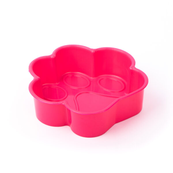 Comedero Perro Huella Cazuela Mediano Pet Plast