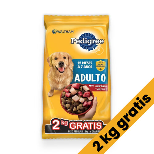 Pedigree Perro Adulto Carne Pollo y Cereales x 21kg