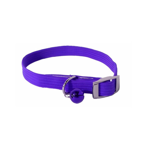Collar elastizado c/cascabel Gato