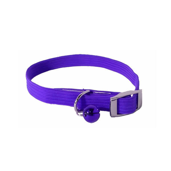 Collar elastizado c/cascabel Gato