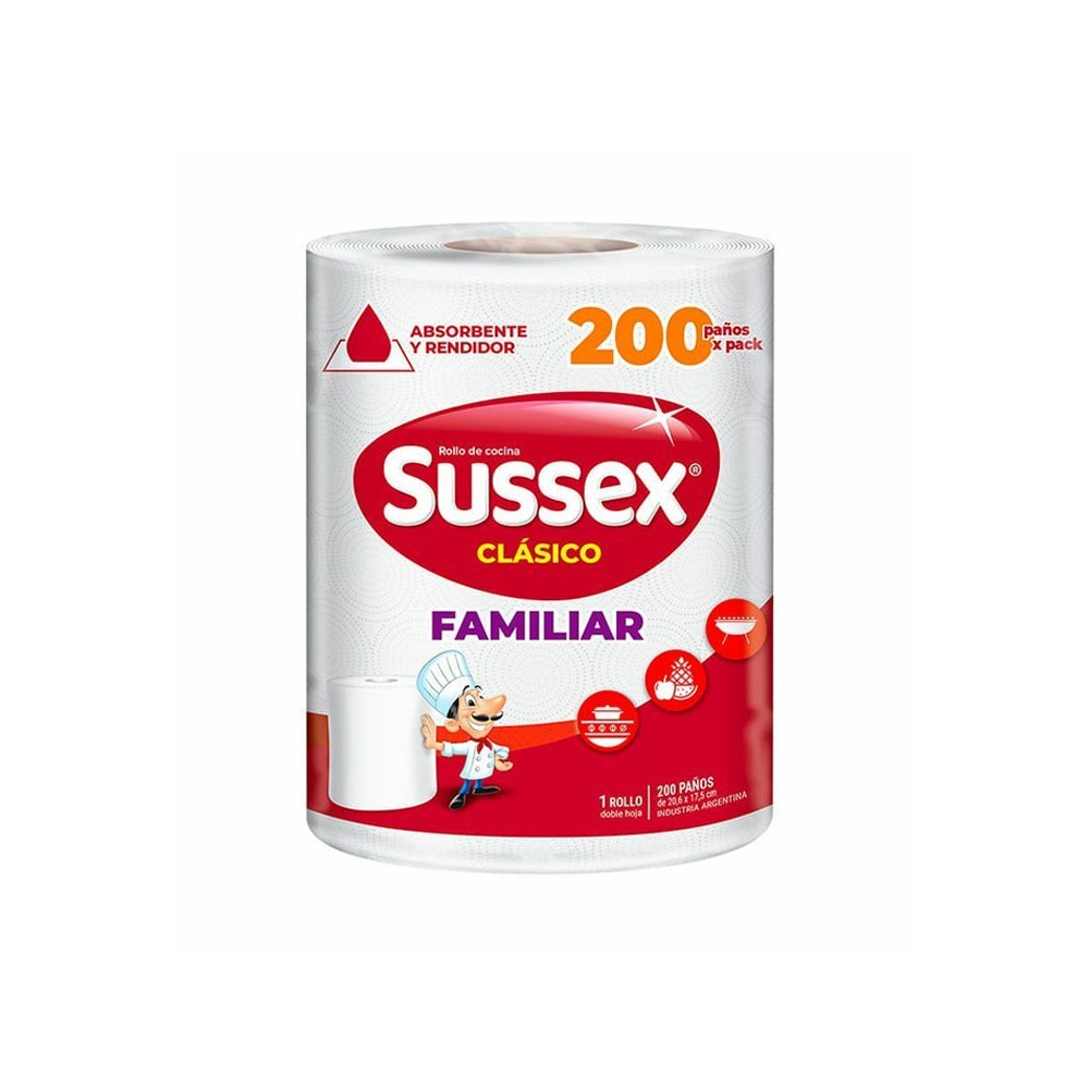 R. Cocina Sussex Familiar 200 paños